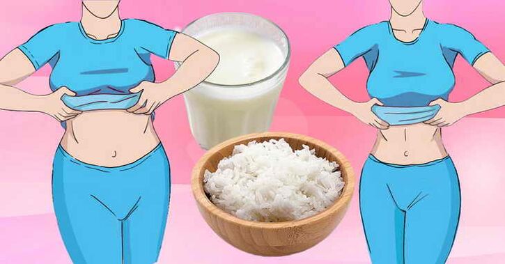 केफिर-चावल आहार पर वजन कम करना